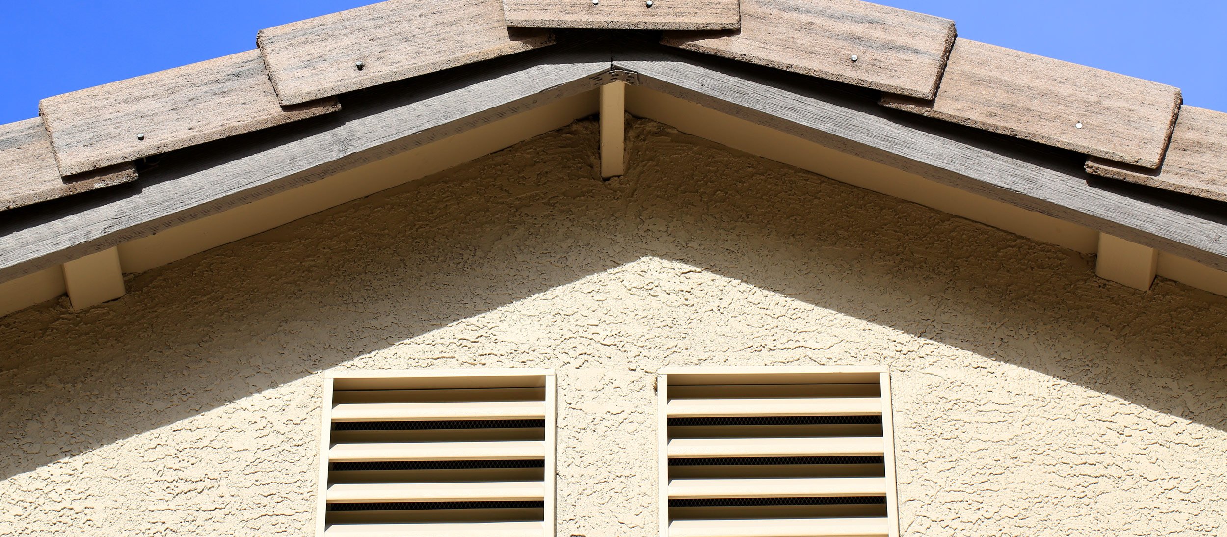 House with open vents