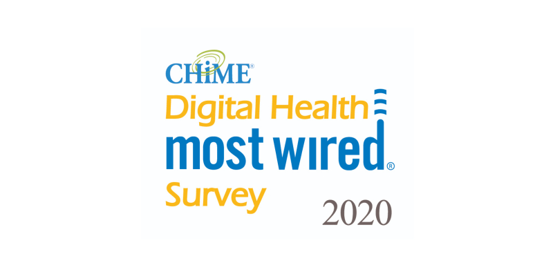 Chime - Digital Health Most Wired Survey 2020 logo