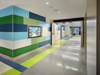 Inpatient Unit hallway