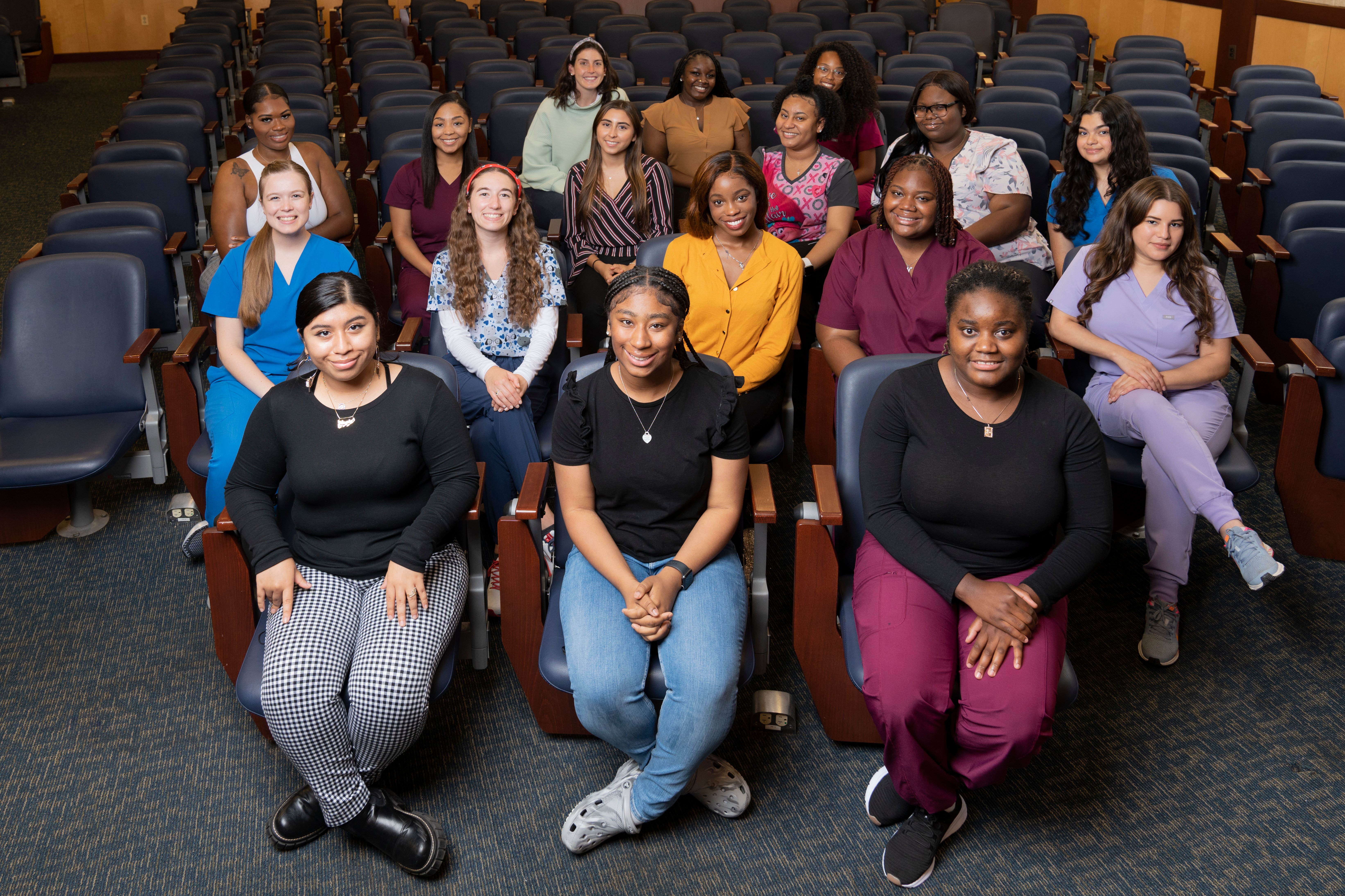 Conway Nursing Pathway Program pathfinders and mentors in 2022