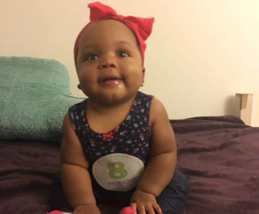 Amarie 8 mos