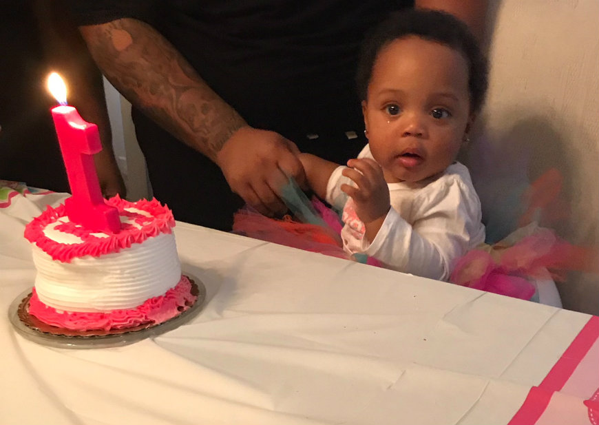 Amarie first birthday