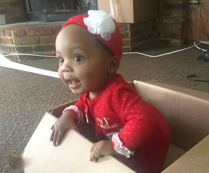 Amarie first Christmas