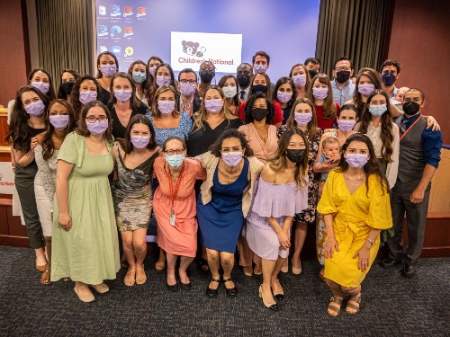 Group photo of Pediatric Residency Graduates