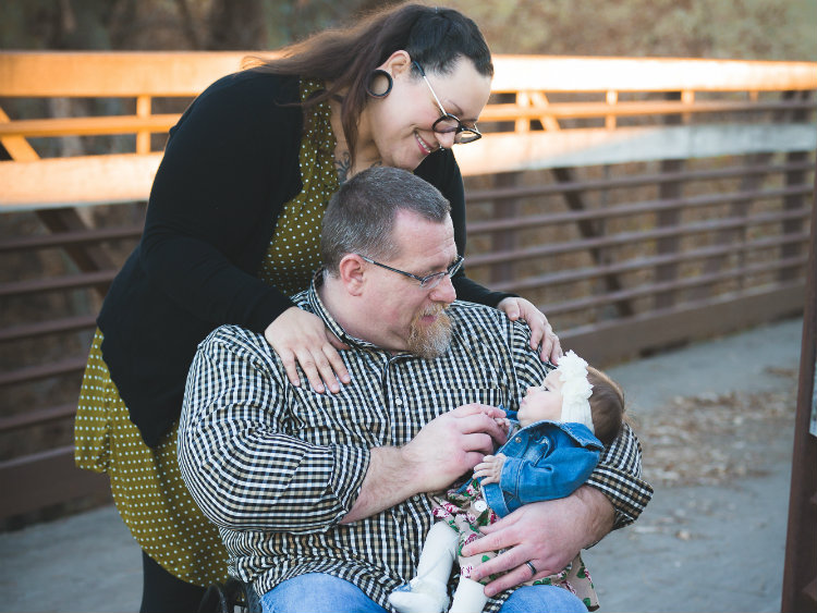 Baby Bella with Ambre and Mark