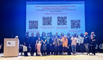 Attendees of the Hidden Figures screening and panel on Feb. 8.