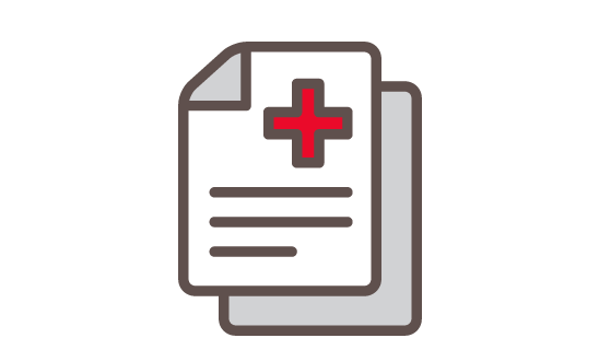 Medical record icon