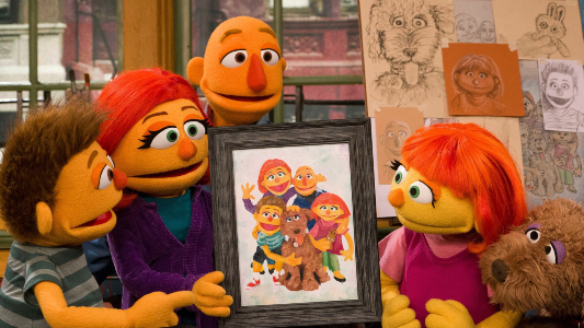 sesame street family