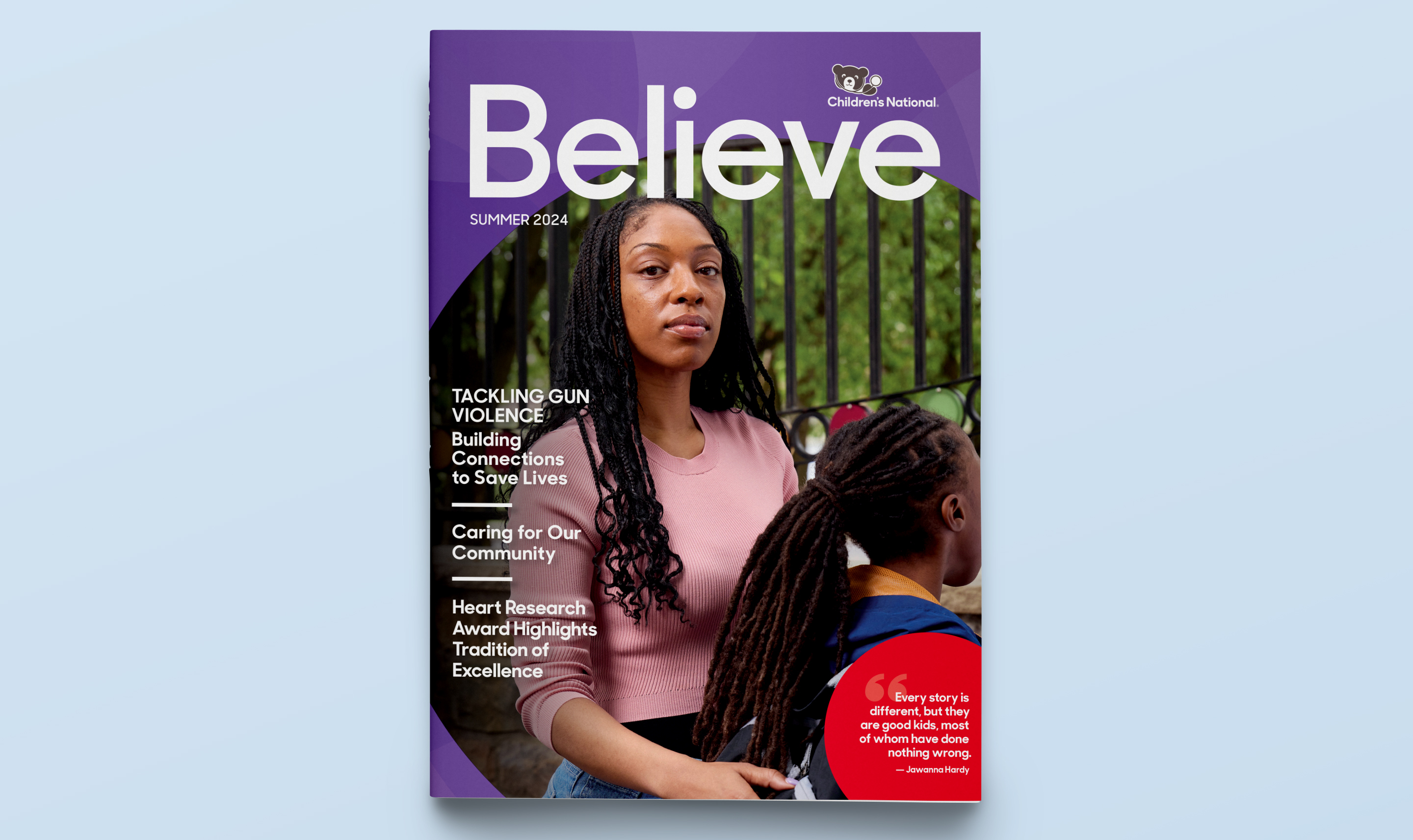 Believe magazine cover