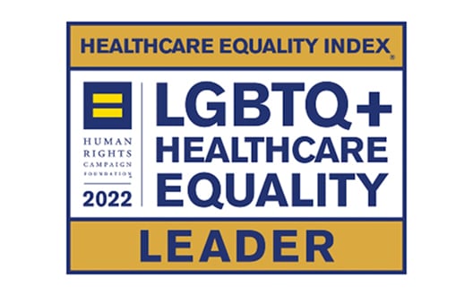 Healthcare Equality Index Leader Award 2022 logo