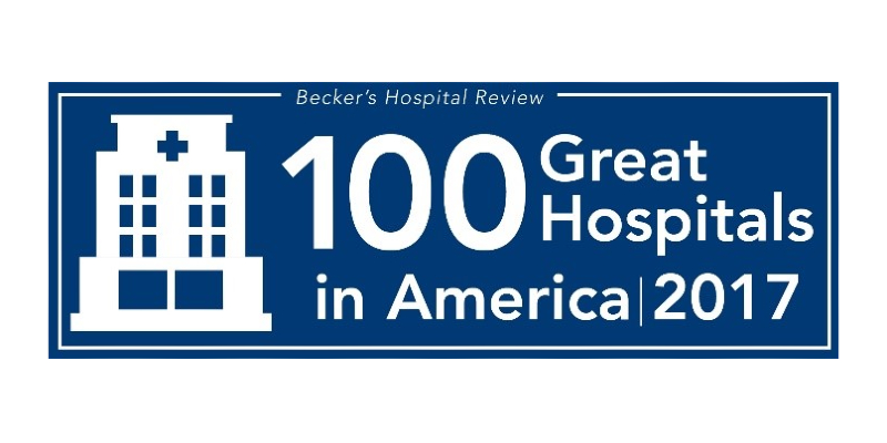 Becker's Hospital Review - 200 Great Hospitals in America 2017 logo