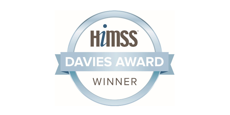 HIMSS Davies award logo