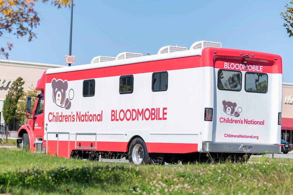 Children's National blood mobile