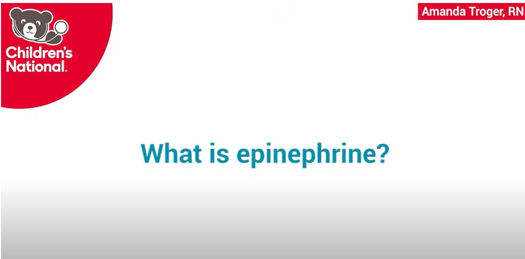 What is epinephrine?
