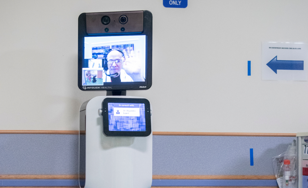 Dr. Bear Bot, a telemedical way to see your doctor.