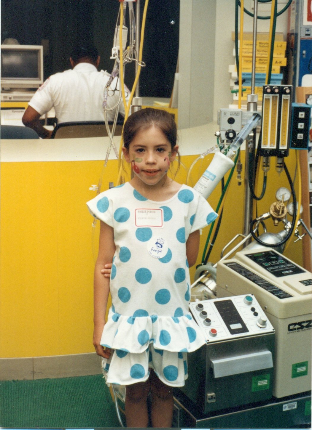 Emilee at hospital