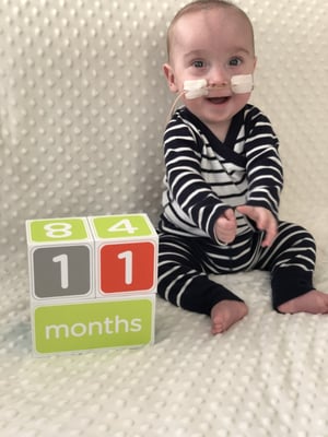 Nick at 11 months old