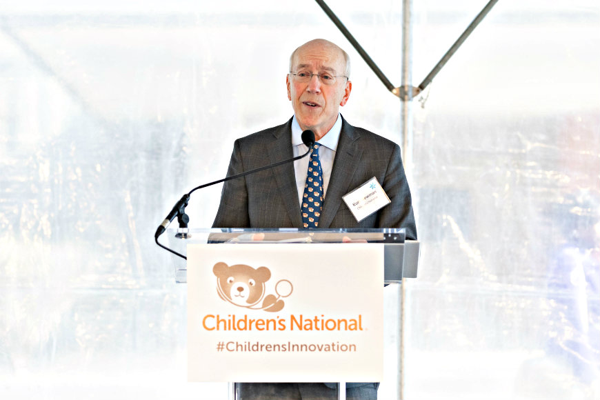 Kurt Newman, M.D., president and CEO of Children's National, paints a picture of innovation at the historic Walter Reed Army Medical Center campus.