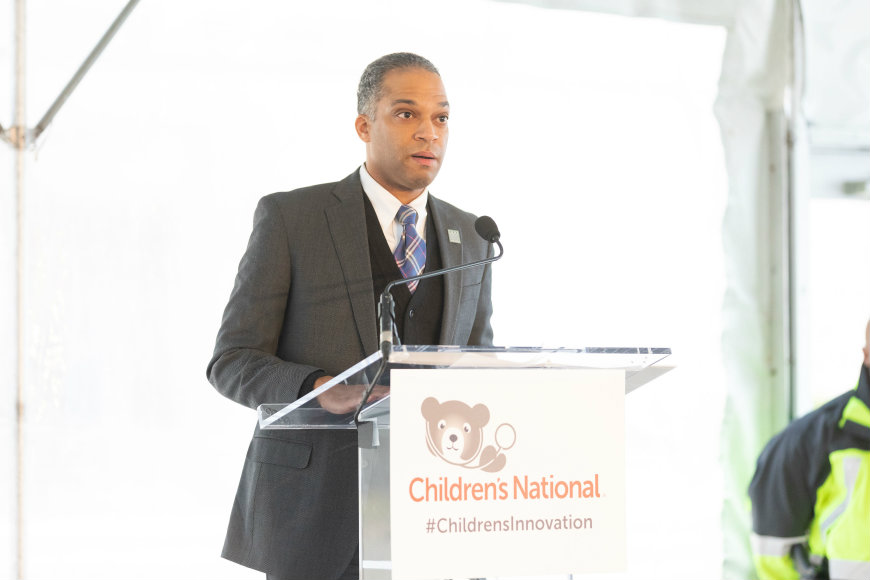 Ward 4 Councilman Brandon Todd applauds the hospital's vision and investment in the District of Columbia.