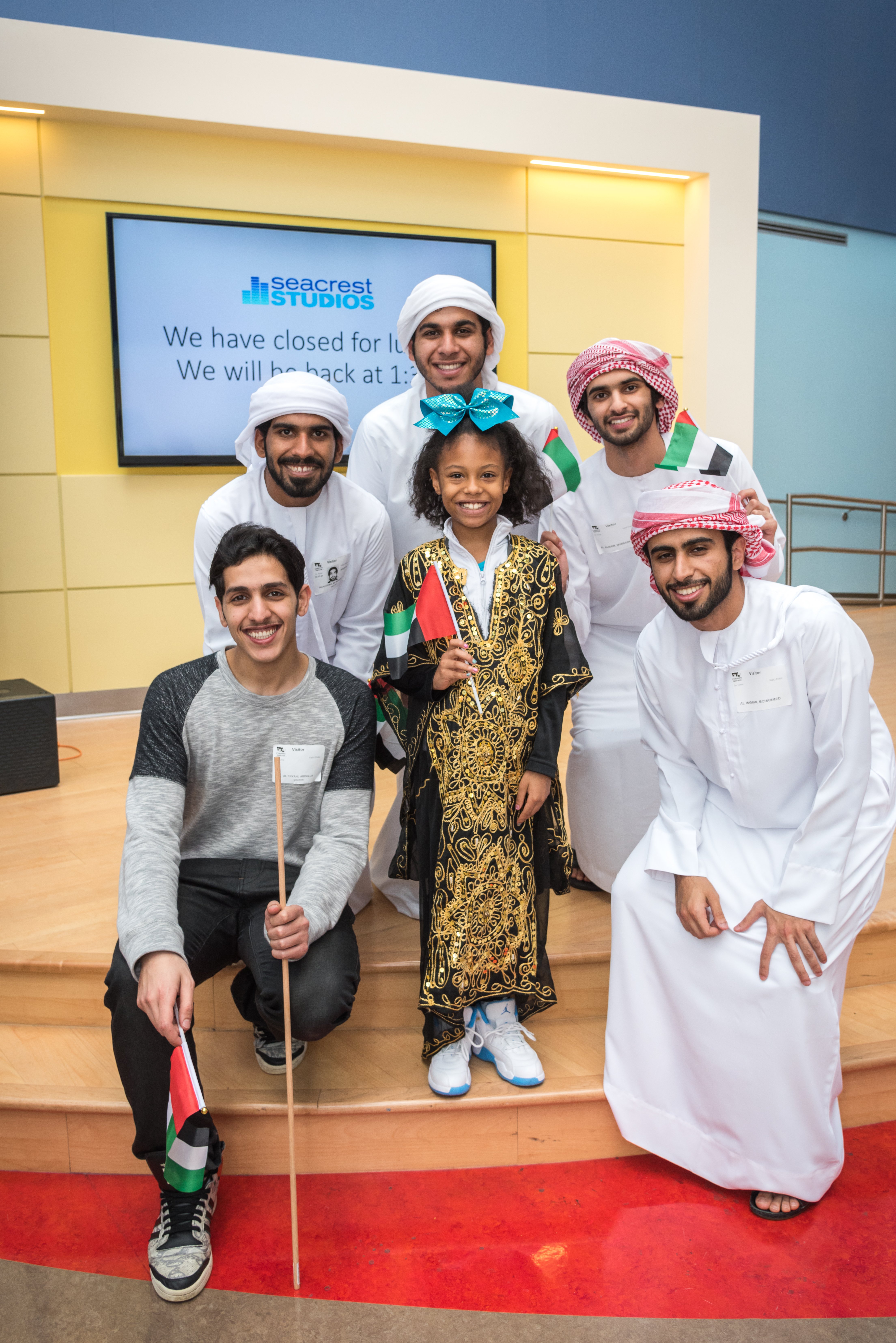 Abu Dhabi Investment Authority Scholarship Students visit Children's National