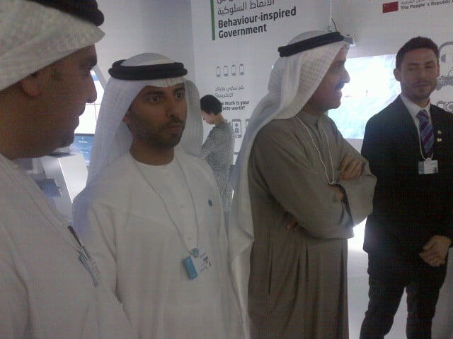 UAE Minister of Labor and UAE Undersecretary of Health at World Government Summit