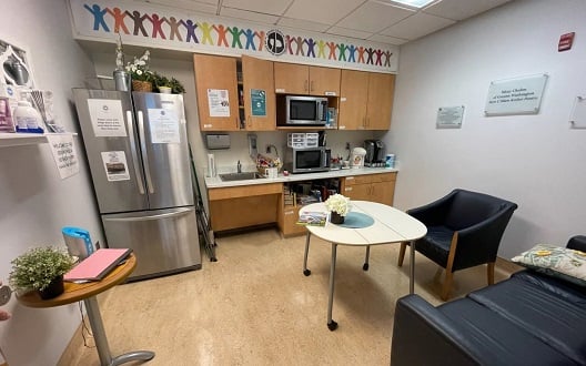 The Kosher pantry/kitchen at Children's National Hospital
