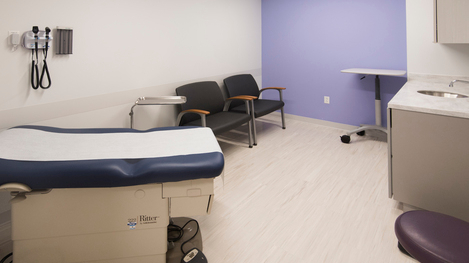 Photo of Anacostia exam room