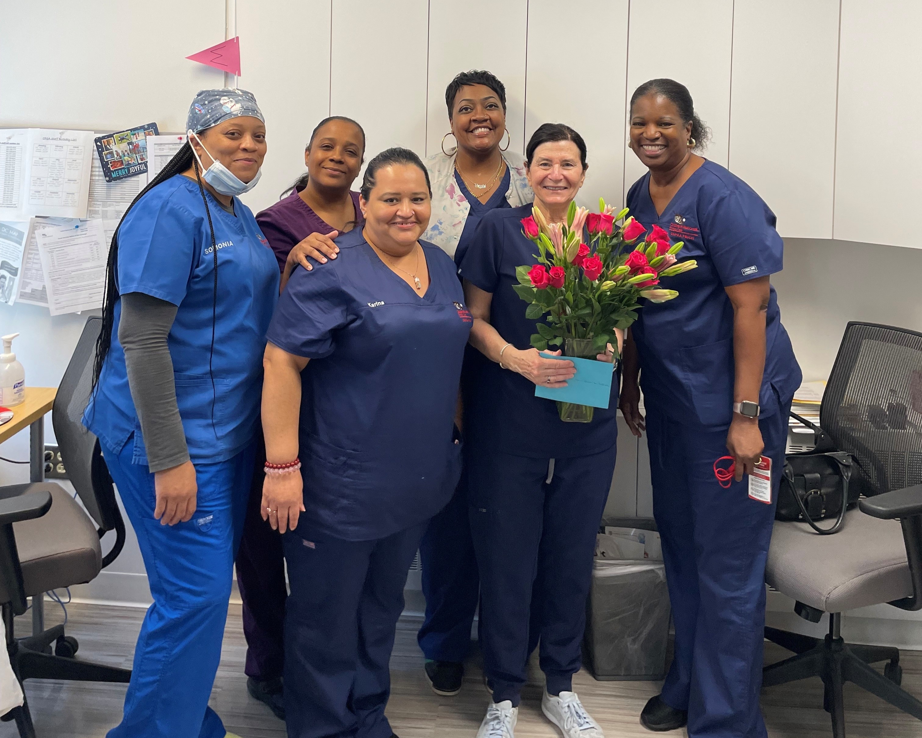 Dr. Judy Ratner and her colleagues