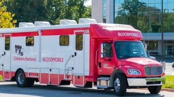 The Children's National BLOODMOBILE.