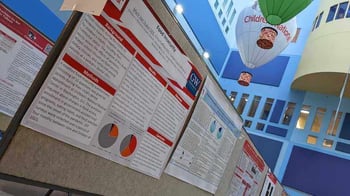 Research posters during REI Week 2022.