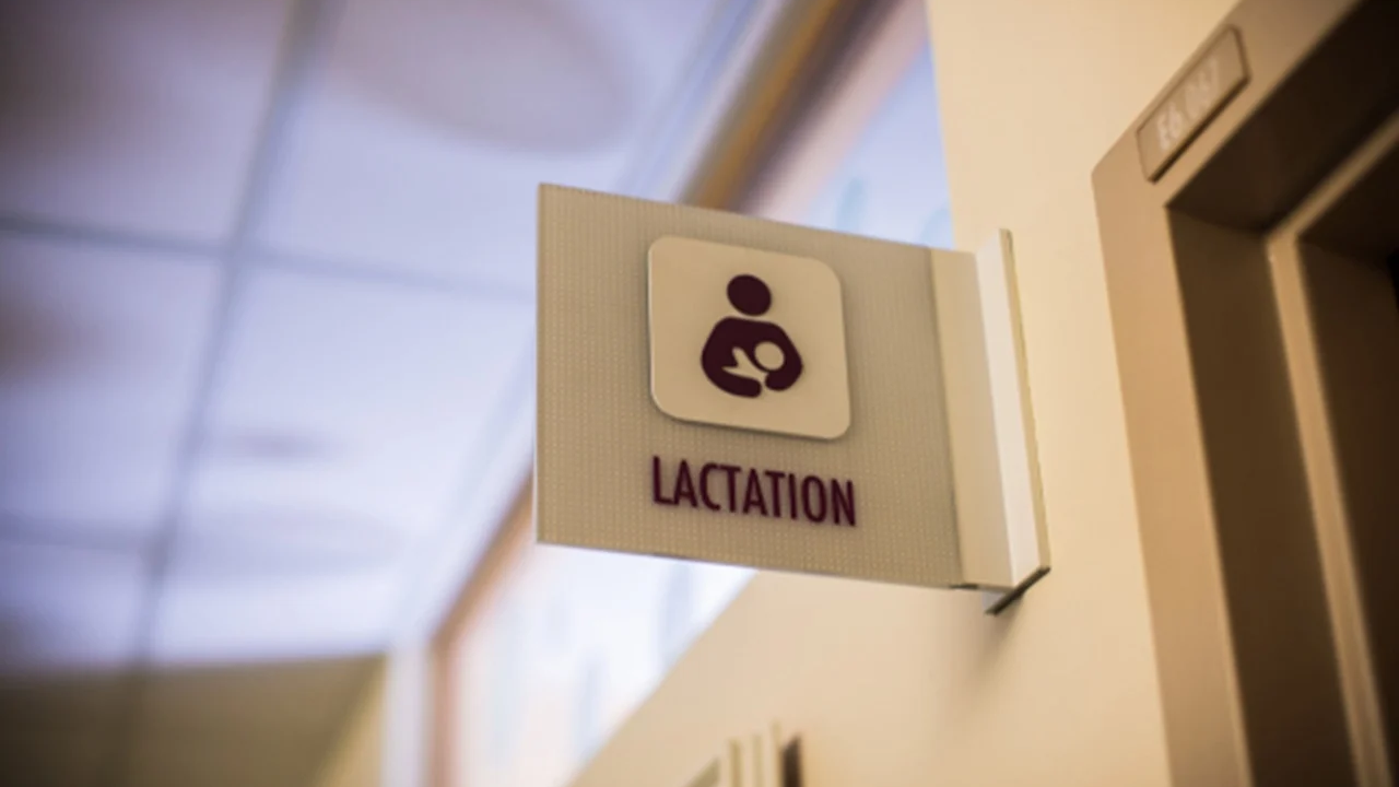Lactation room sign