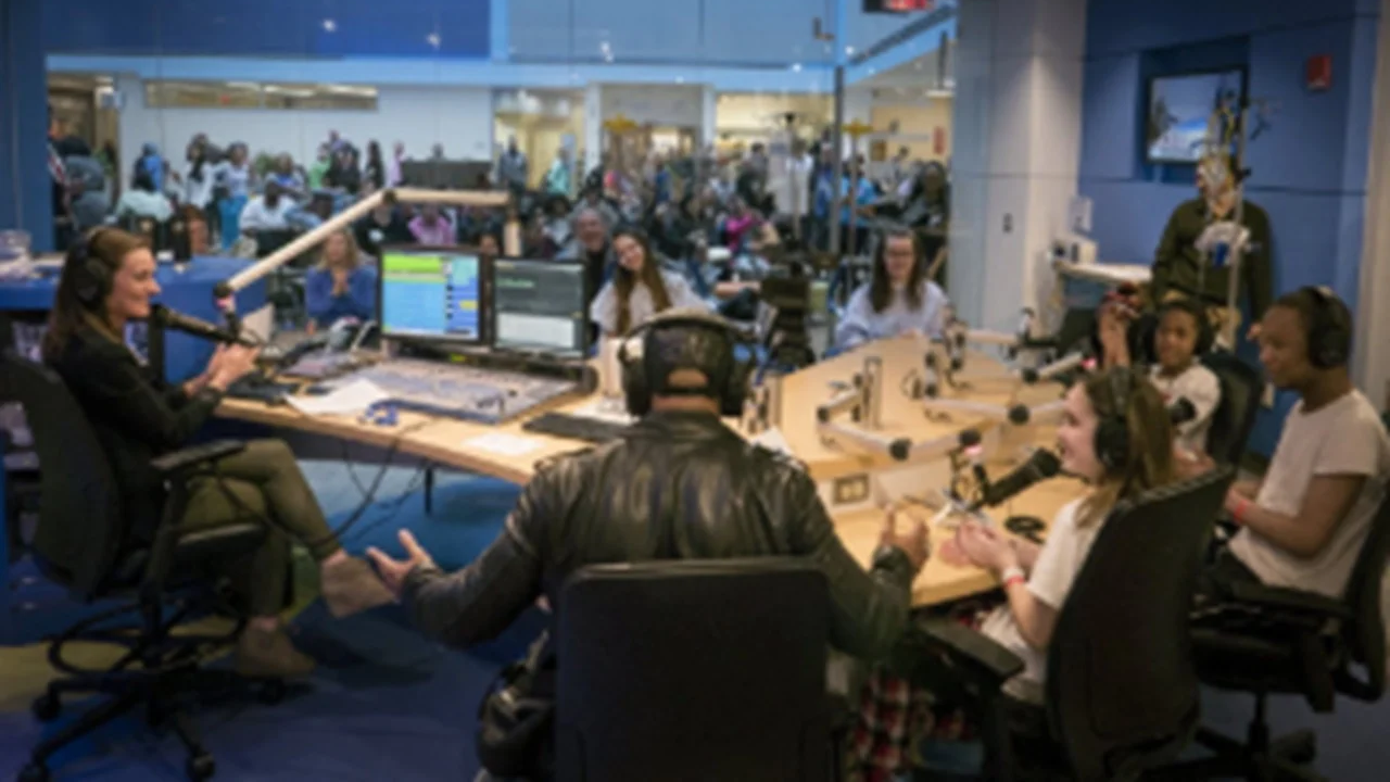 A view of the Seacrest Studios