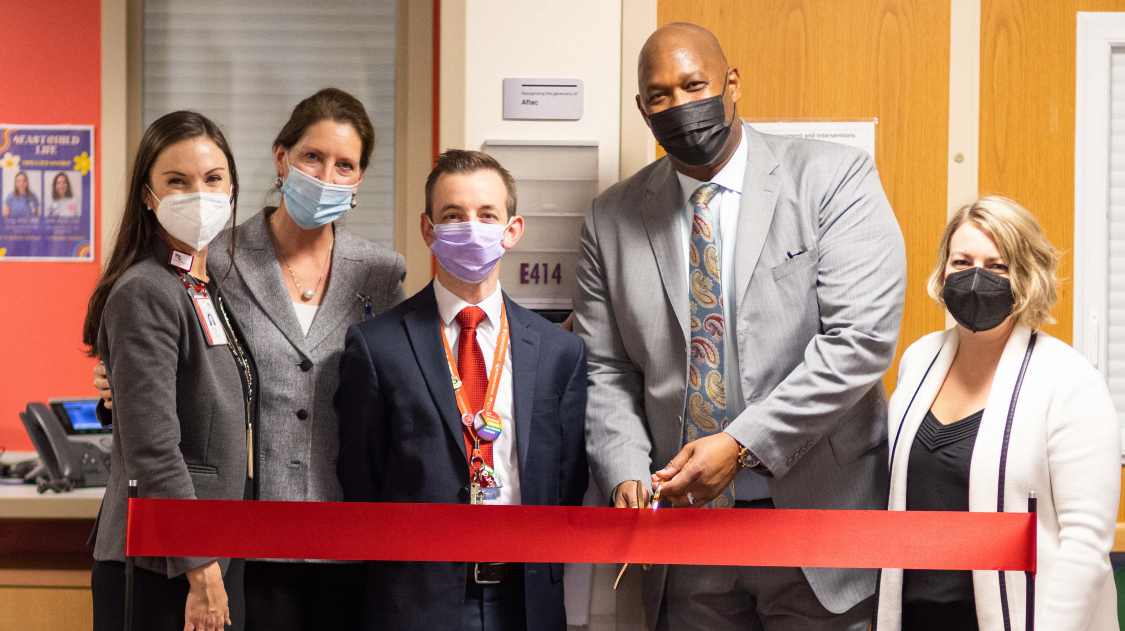 Aflac Patient Waiting Room Unveiling