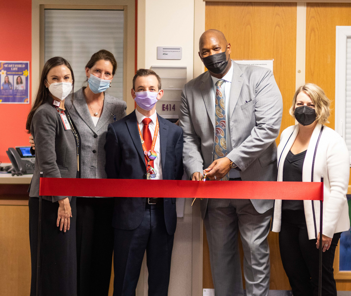 Aflac Patient Waiting Room Unveiling