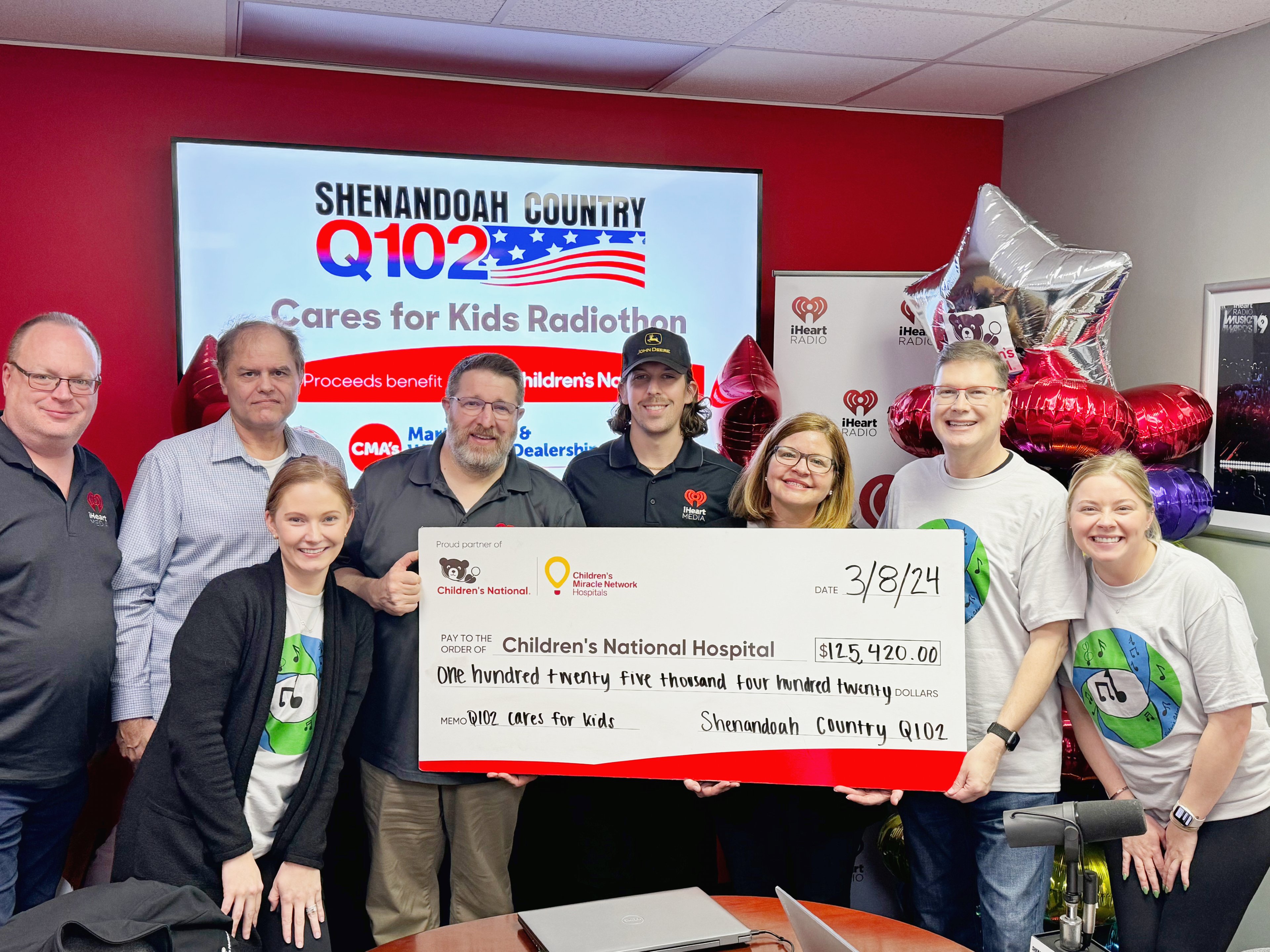 Q102 Cares for Kids Radiothon 2024