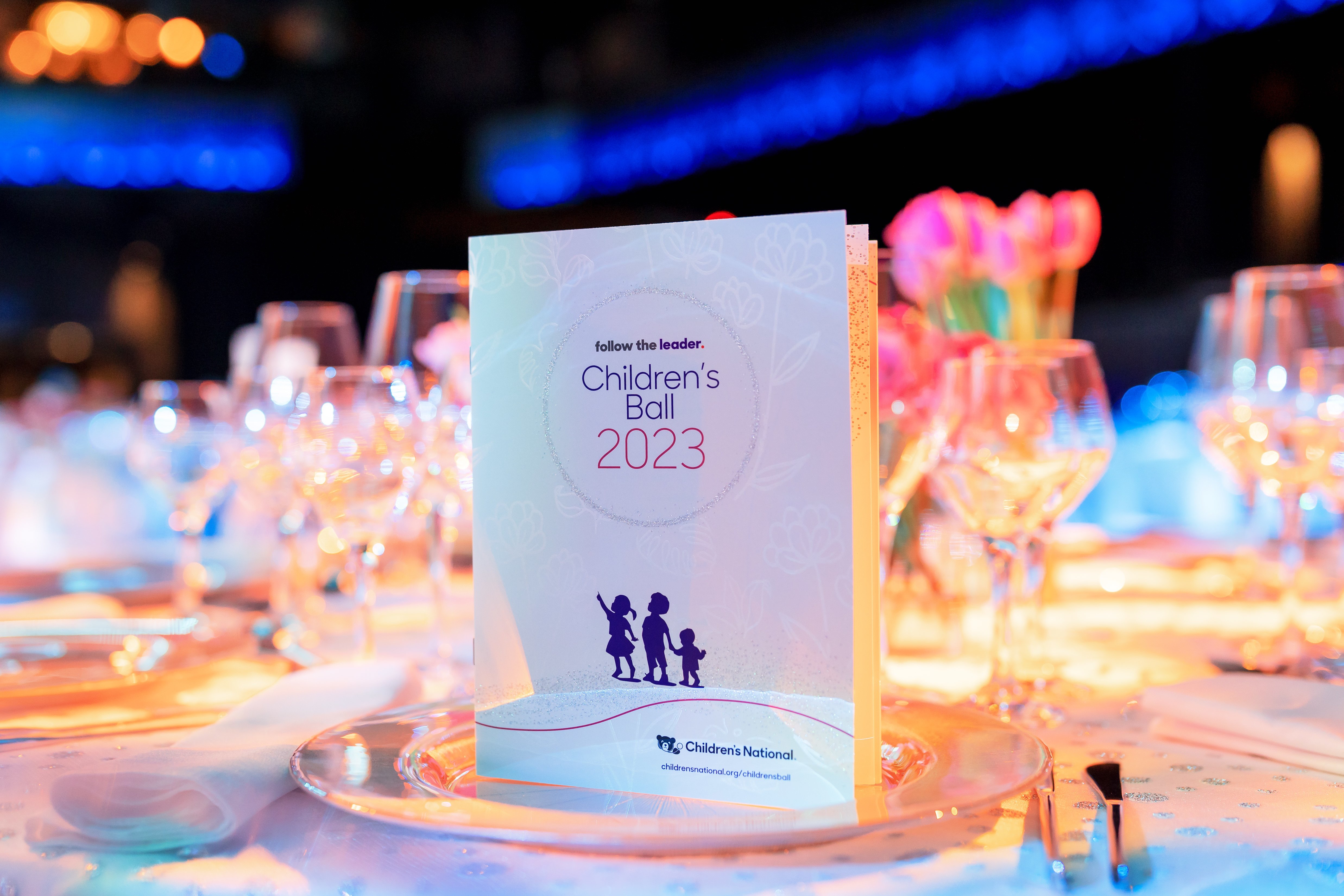    The Children's Ball 2023 program celebrates the close of the follow the leader comprehensive campaign.