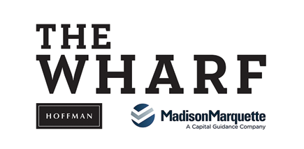 The Wharf DC Hoffman and Madison Marquette logos