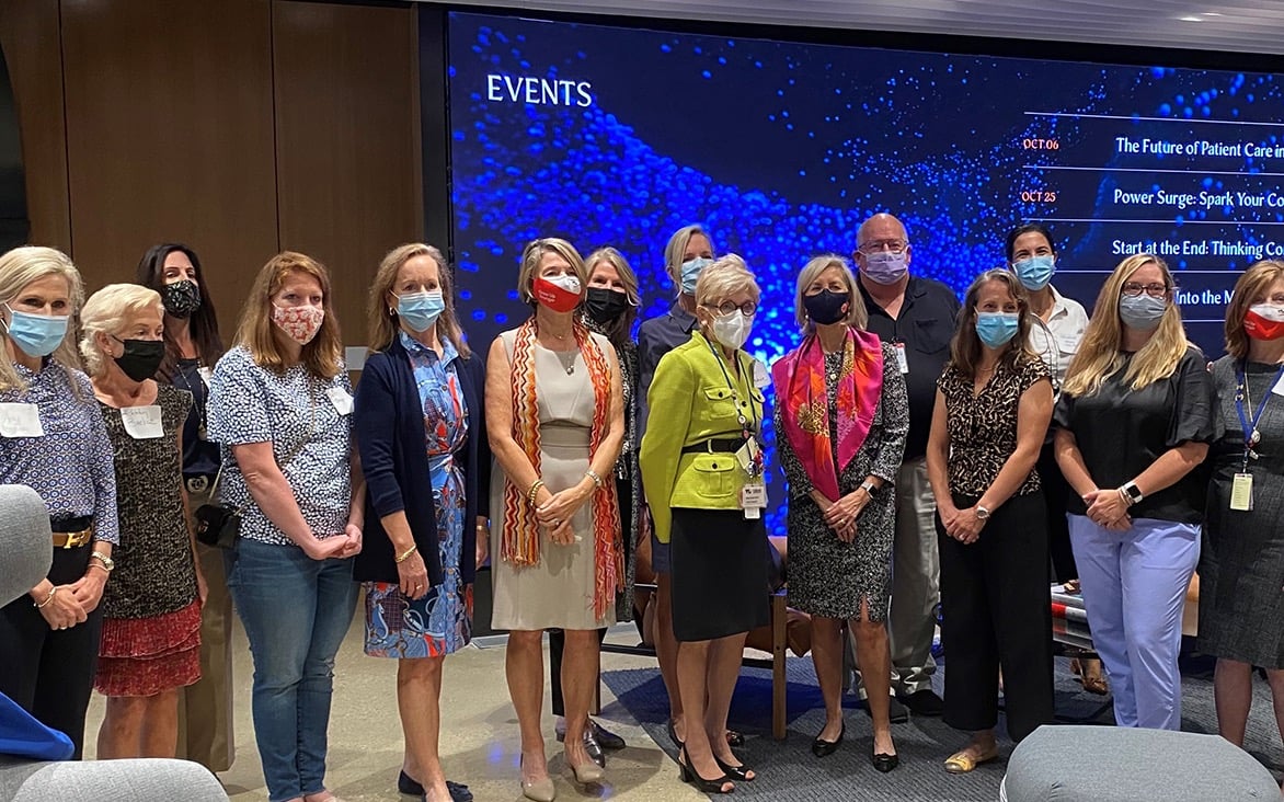 Group photo featuring members of the Founders Auxiliary Board of Children's National.