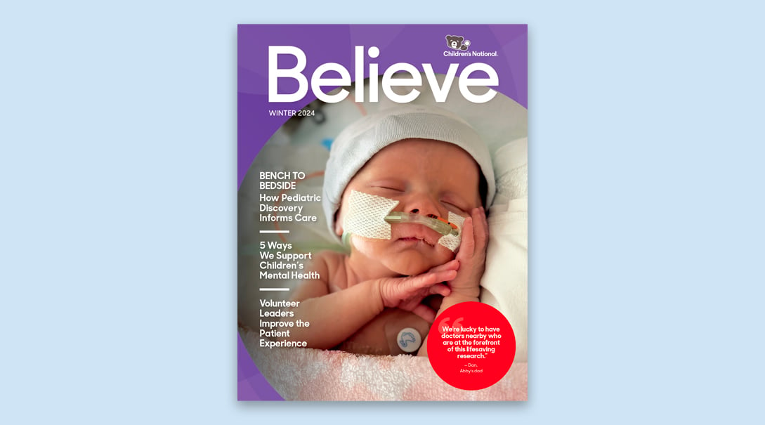 Winter 2024 Believe Magazine Cover