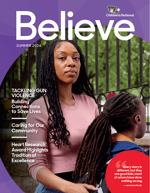 Believe Summer 2024 Cover featuring Jawanna Hardy