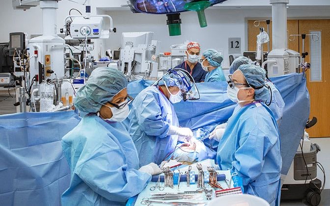 Cardiac surgeons perform surgery.