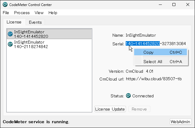 How to remove a specific cloud license_image-1
