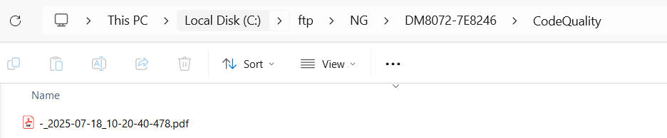 How to set verification report filename when saving report by logging_image-6
