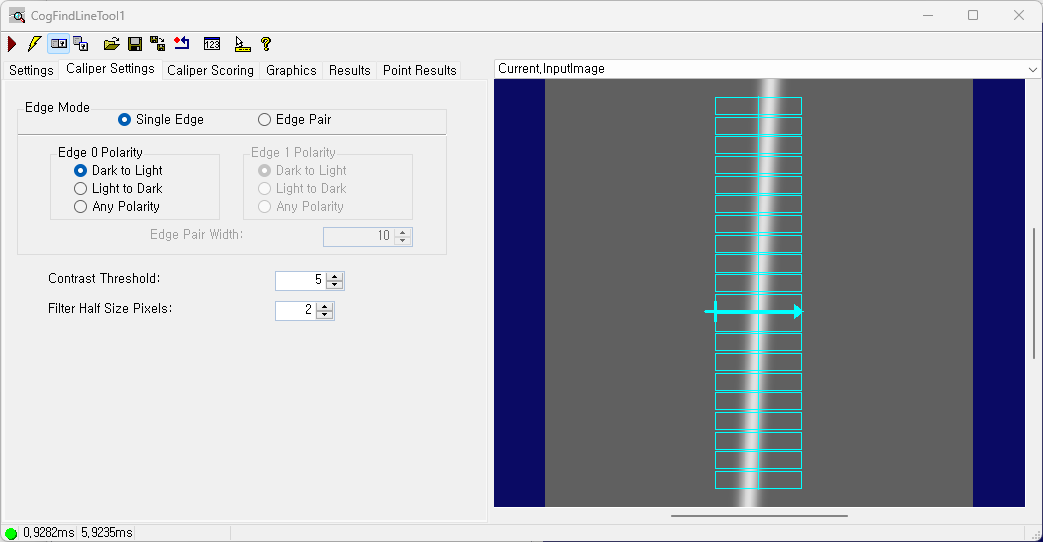 FindLines and LineMaxs processing time performance against rotational drift_Image-2