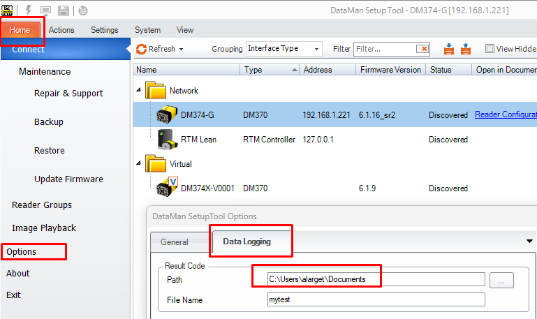 How Can Data Be Written Into a Text File from a DataMan Reader_Image-1