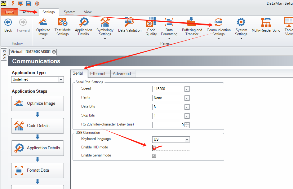 How to Resolve Garbled Character Issues When Using Keyboard Transmission on DM290_image-1