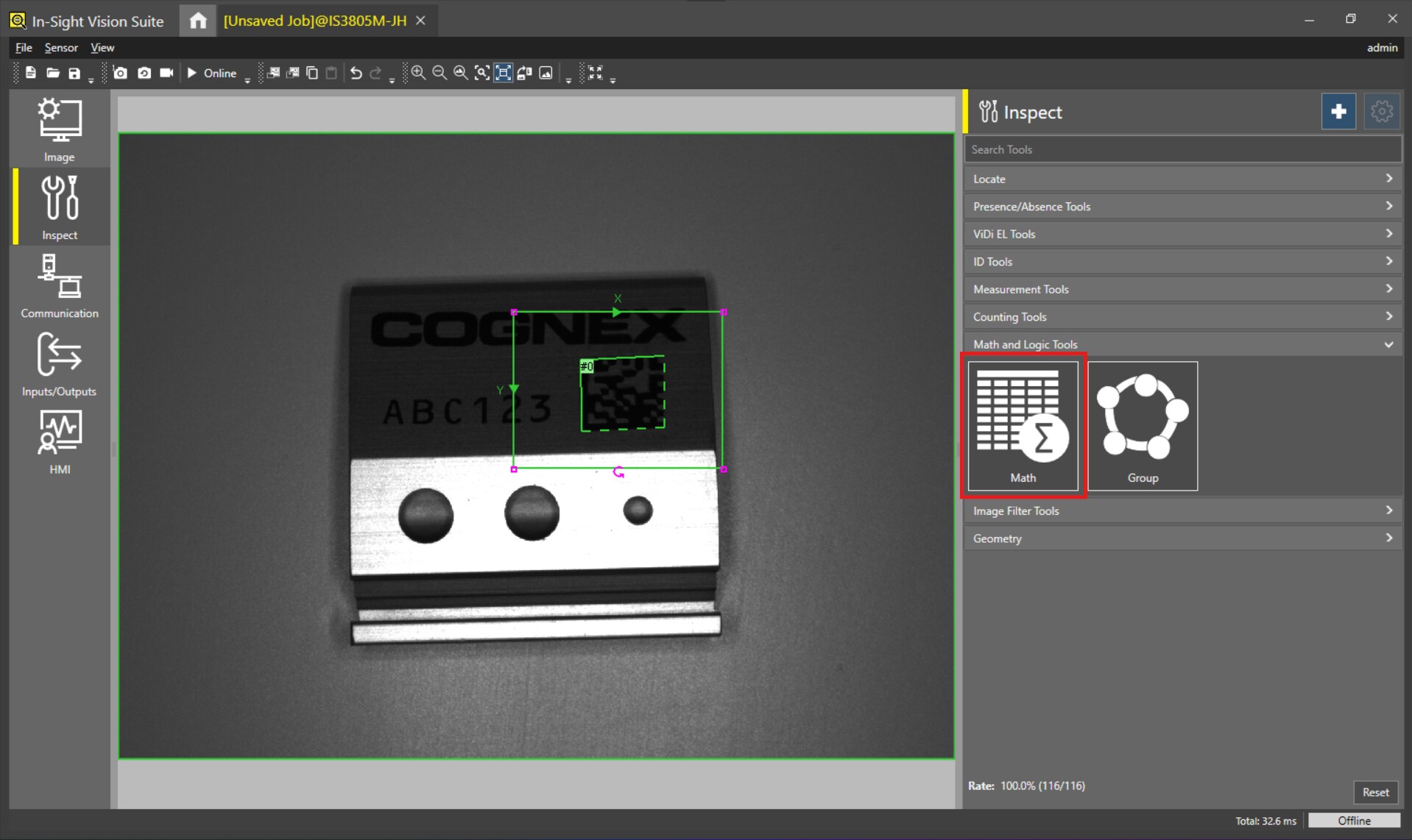 How to Use Barcodes as a Location Tool in In-Sight Vision Suite EasyBuilder-Image-3