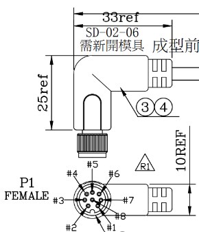 What Orientation do Right Angle Cables Exit on an In-Sight 8900_Image-1