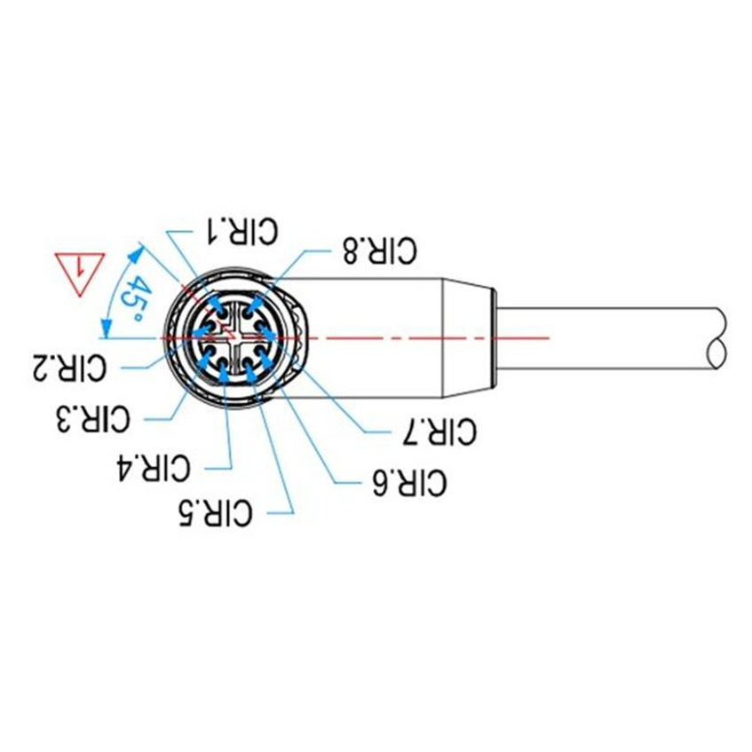 What Orientation do Right Angle Cables Exit on an In-Sight 8900_Image-3