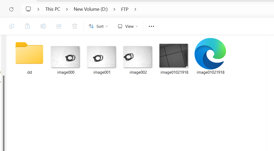 Save Images in PC from In-Sight Vision Suite Camera Using In-Sight Explorer as FTP Server_Image-5